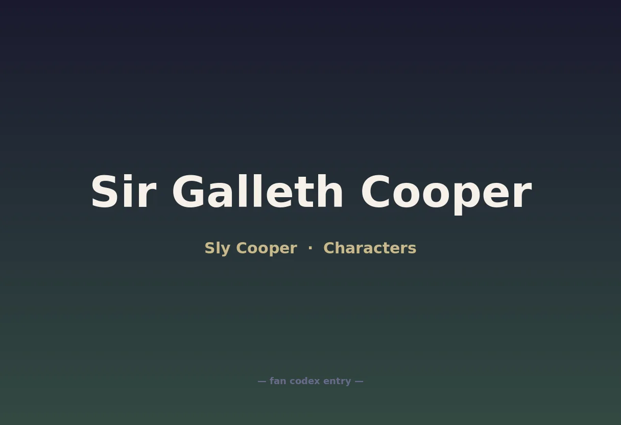 Sir Galleth Cooper
