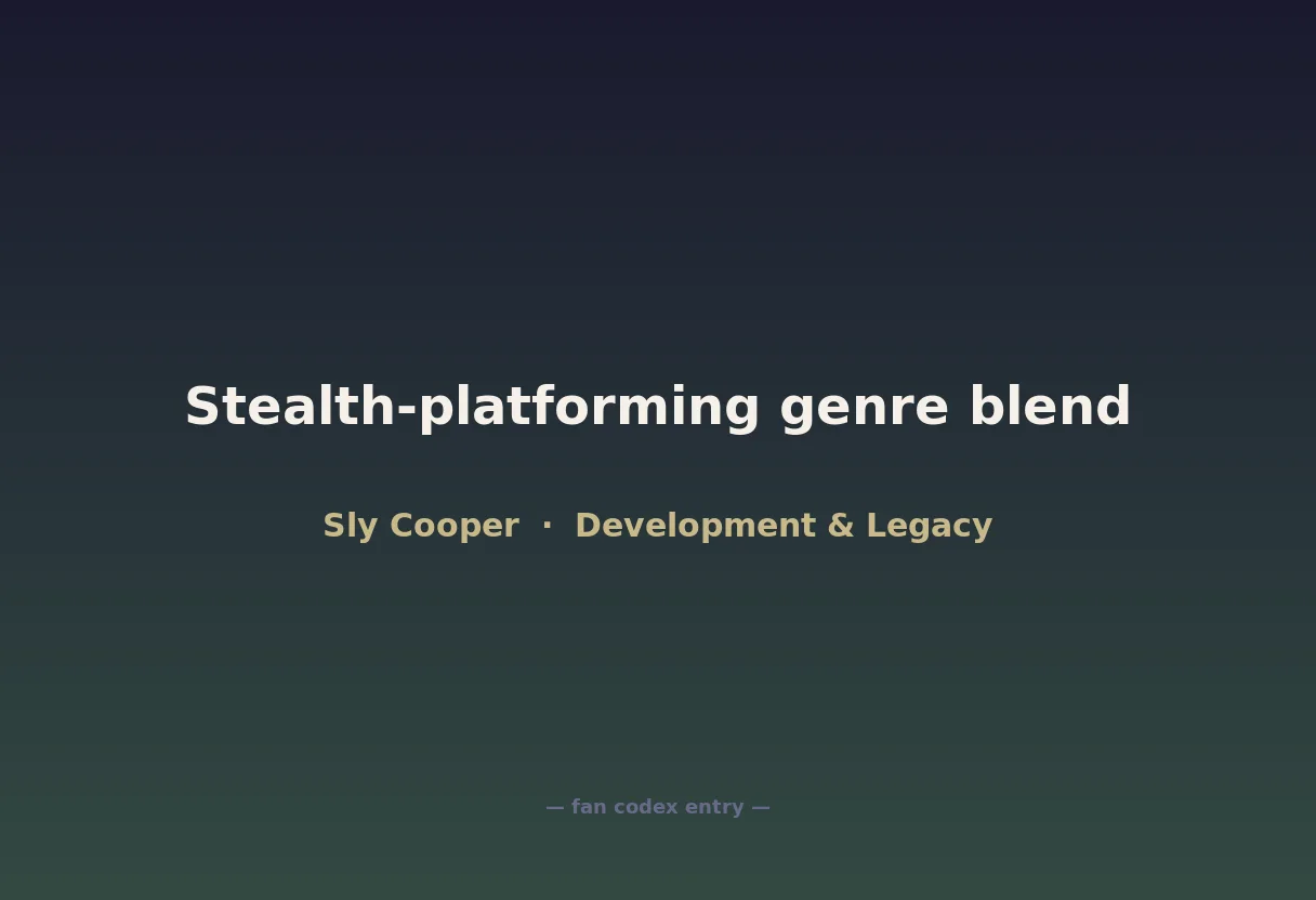 Stealth-platforming genre blend