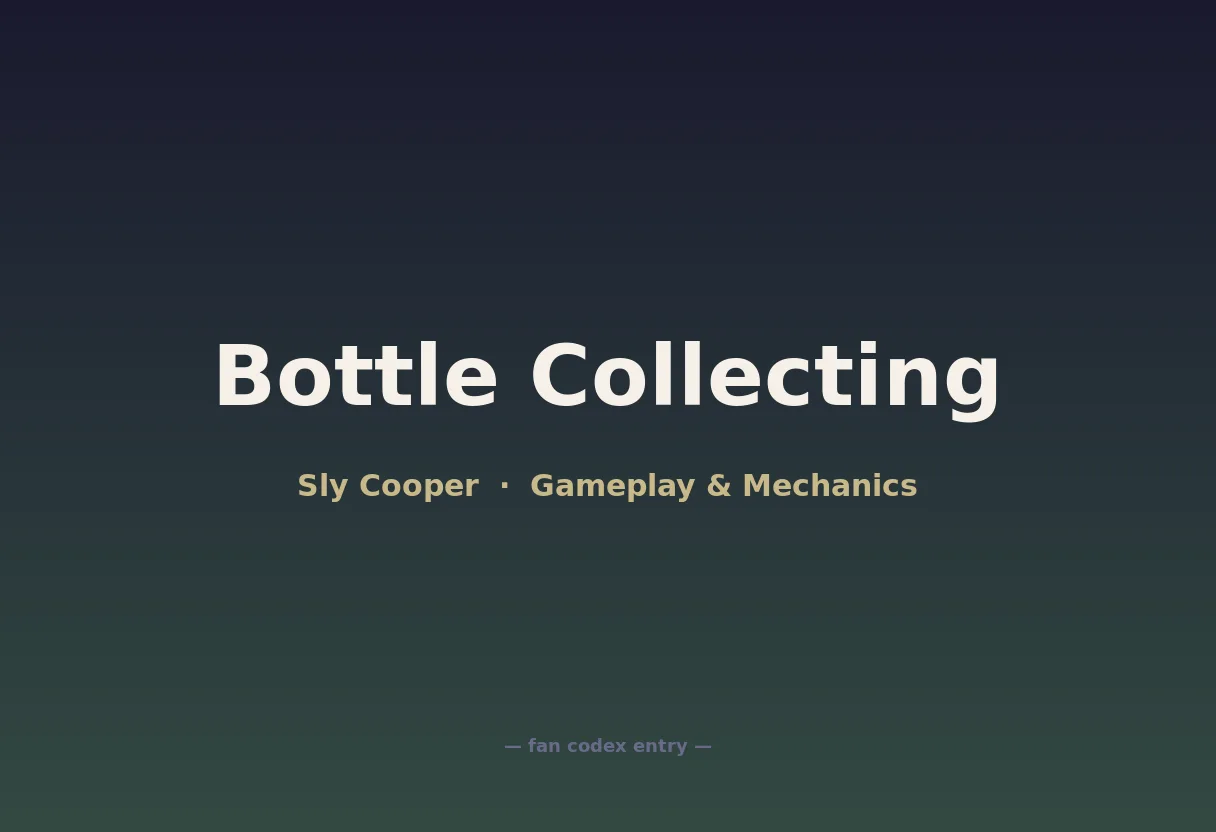 Bottle Collecting