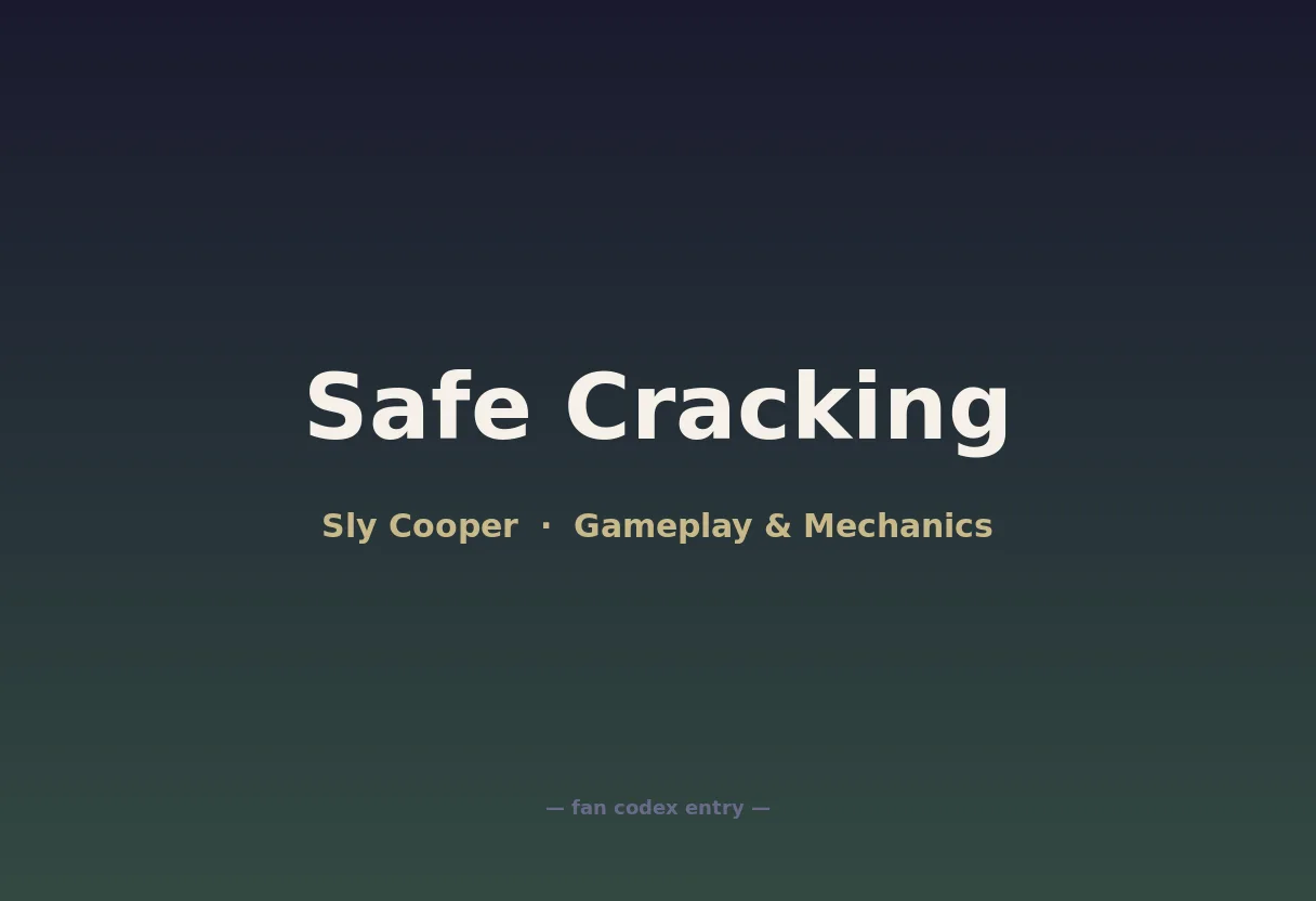 Safe Cracking