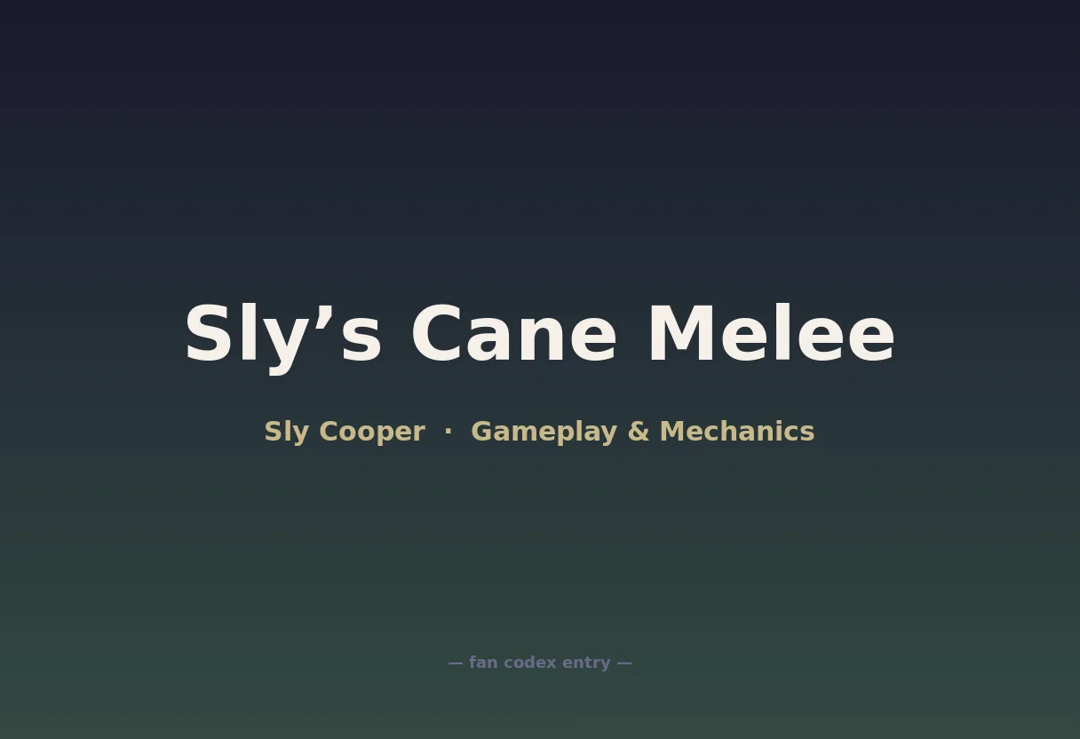 Sly’s Cane Melee