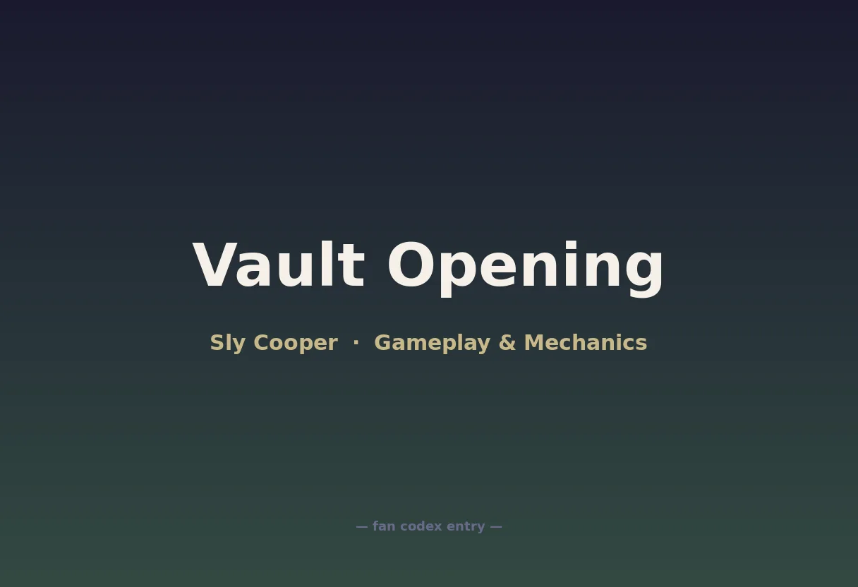 Vault Opening