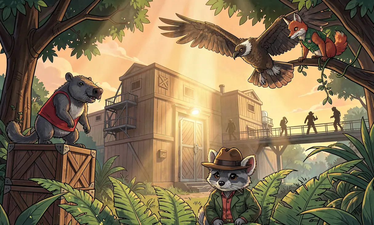 The Thievius Raccoonus (Launch into Action)