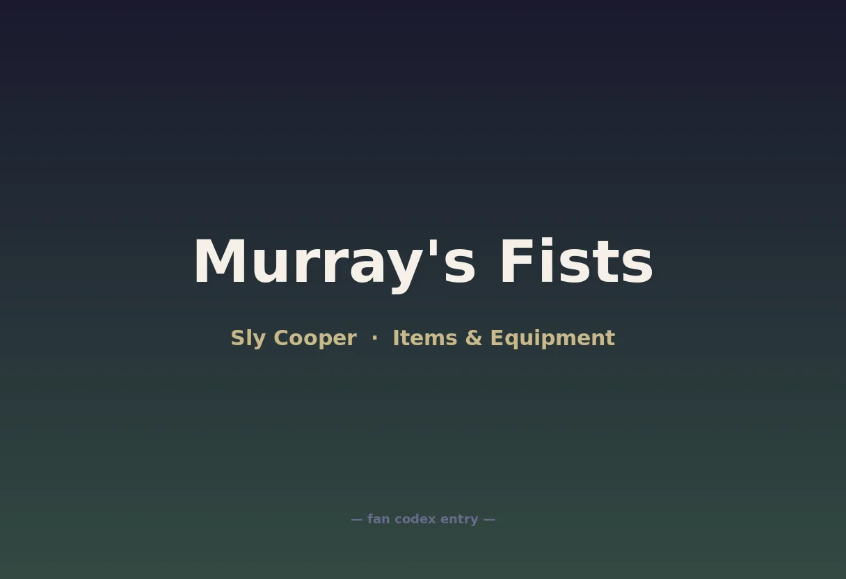 Murray's Fists