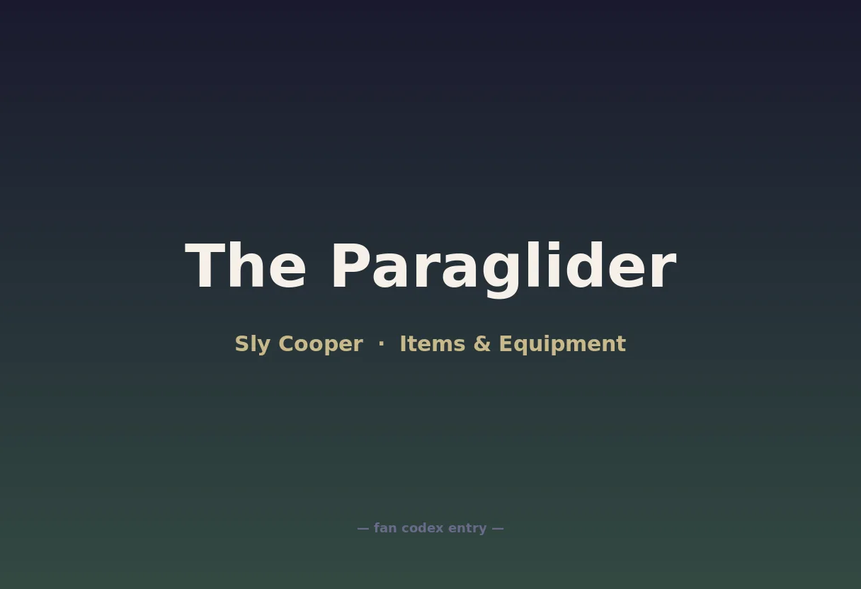 The Paraglider