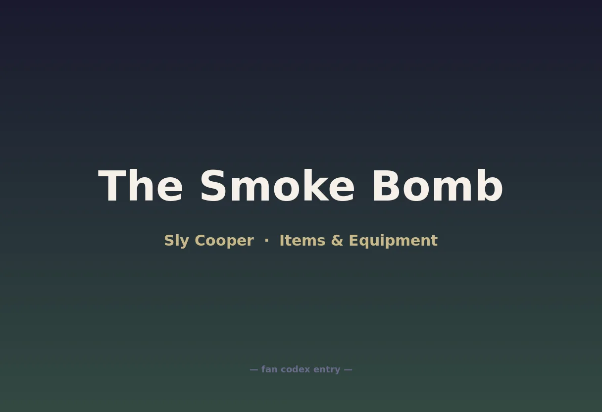The Smoke Bomb