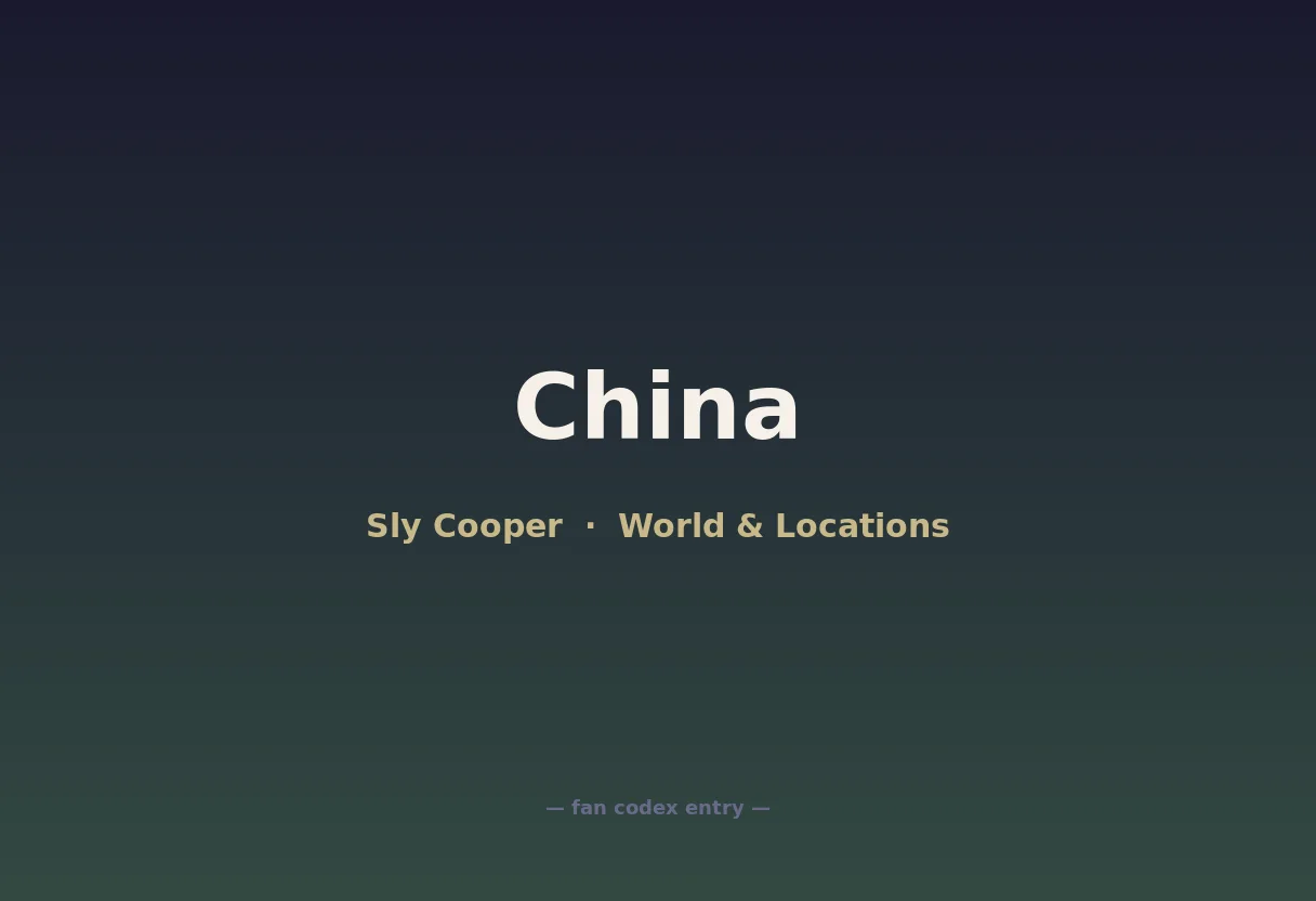 China