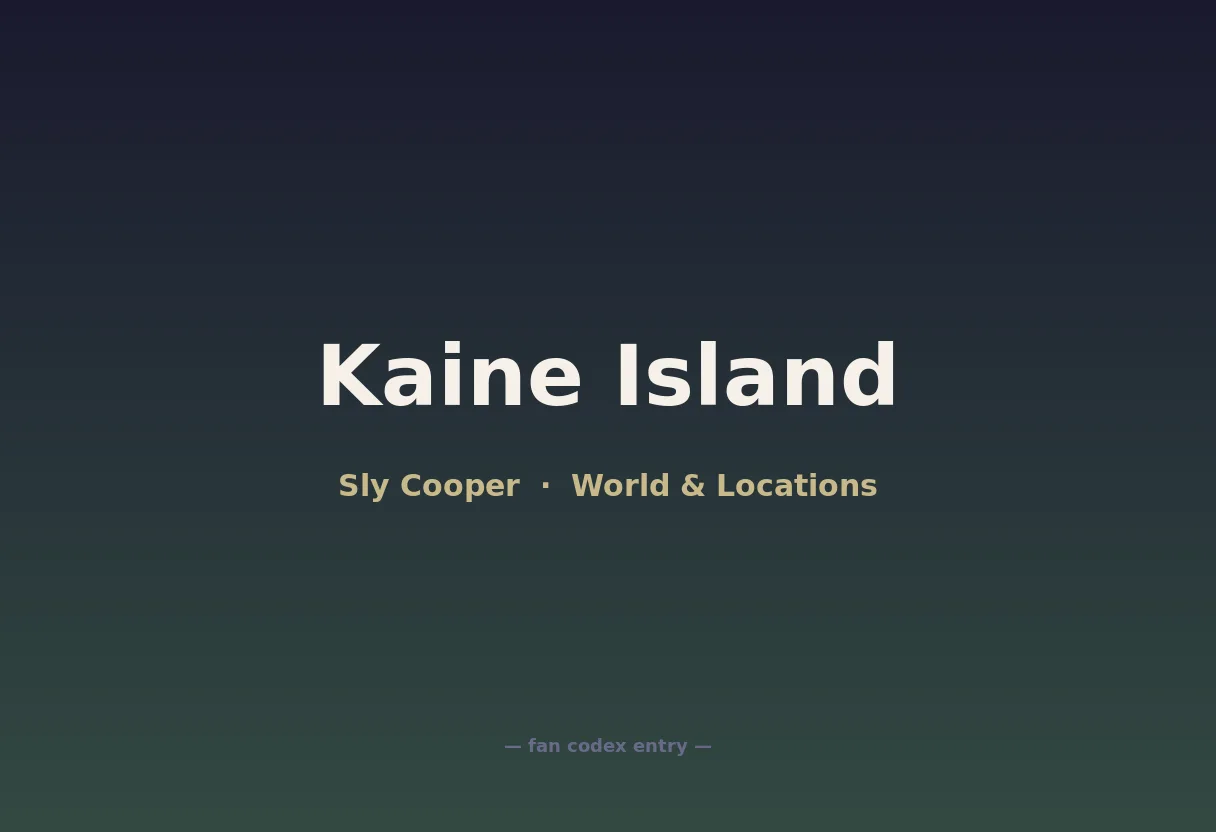 Kaine Island