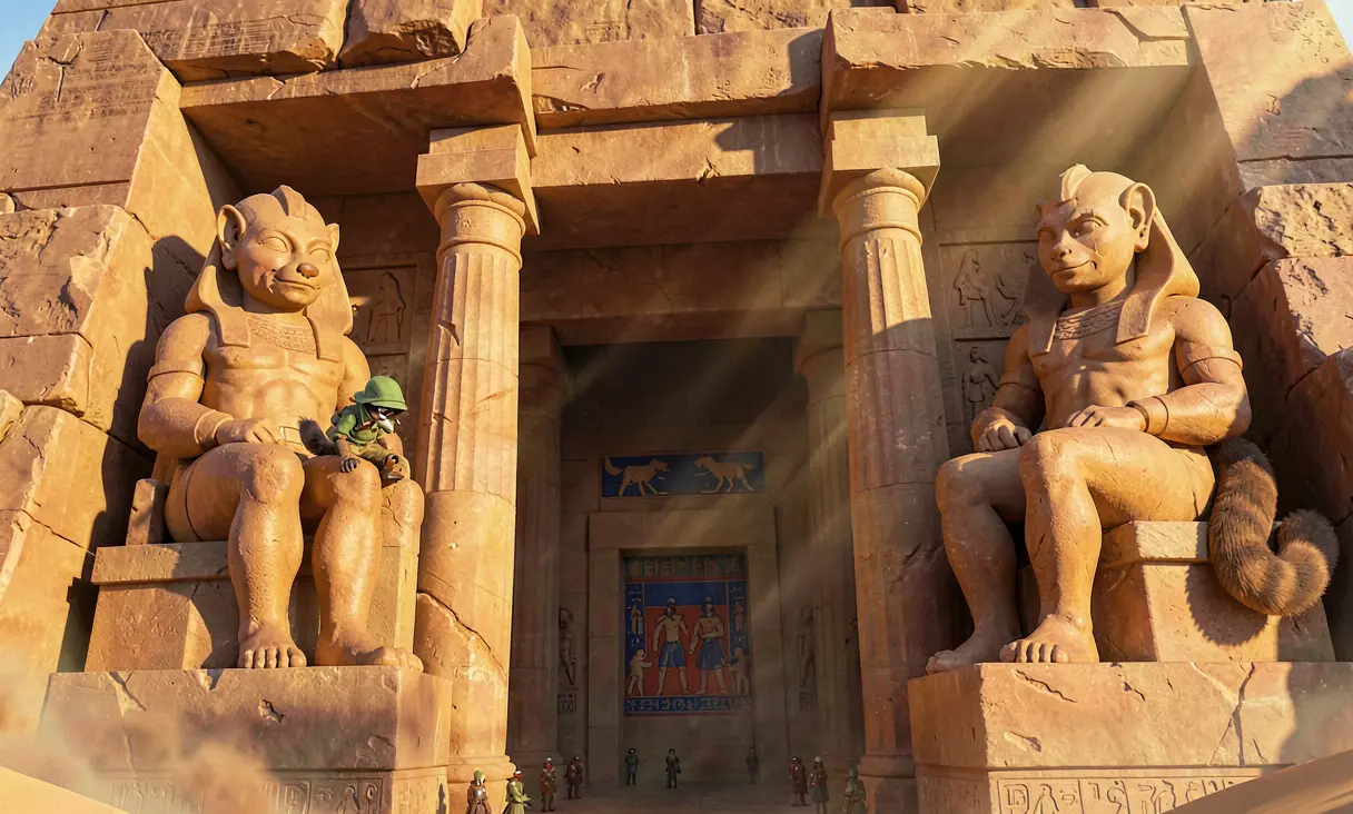 The Temple of Abu Simbel